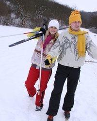 Познакомились на горнолыжном курорте и стали ебаться друг с другом 6 фотография